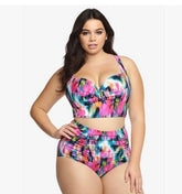 New bikini swimsuit big size retro Swimsuit Bikini