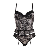 Garter Lace Retro Sexy Lingerie
