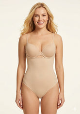 Open Bust Shapewear Tummy Control Bodysuits For Women Seamless Compression High Waisted Body Shaper