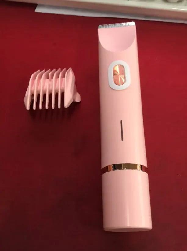 2 In 1 Hair Remover Women's Double Head Shaver Private Pubic Hair Trimmer Electric Razor Wet Dry Electric Body Hair Zayn