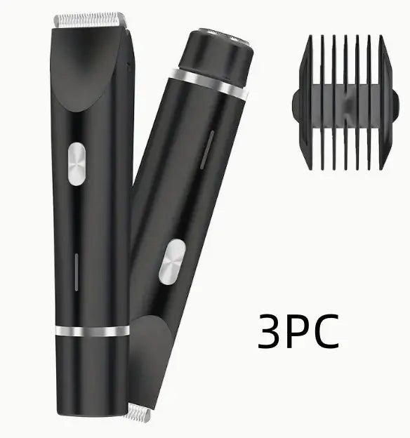 2 In 1 Hair Remover Women's Double Head Shaver Private Pubic Hair Trimmer Electric Razor Wet Dry Electric Body Hair Zayn