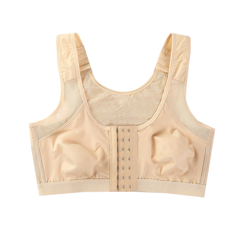 Shock-proof Front Buckle Sports Bra No Underwire Adjustment Bra