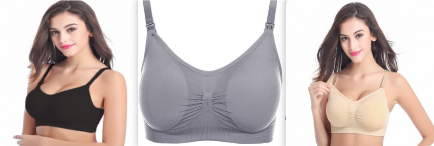 Pregnant women Nursing Bra Without rimsbuckle Smooth One-piece Cotton Large size Nursing Bra Underwear Bra