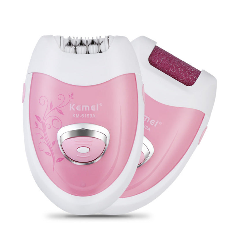 Women's Fashion Electric Hair Plucking Shaver Two In One