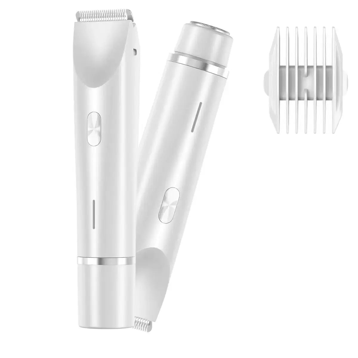 2 In 1 Hair Remover Women's Double Head Shaver Private Pubic Hair Trimmer Electric Razor Wet Dry Electric Body Hair Zayn