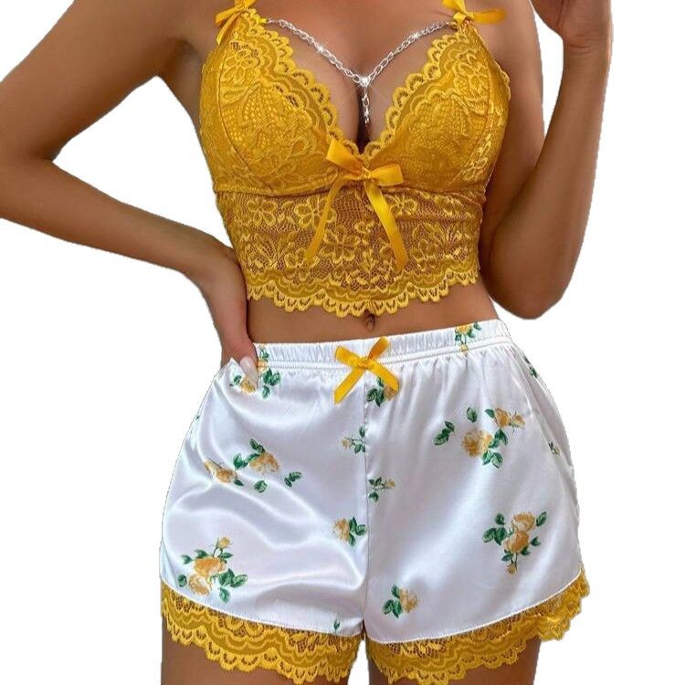 Xiacnee Sexy Lace Temptation Sexy Lingerie Suit