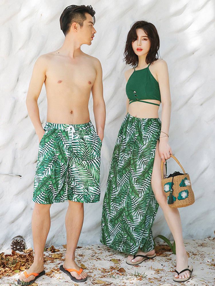 Couple Swimwear Women's Split Bikini