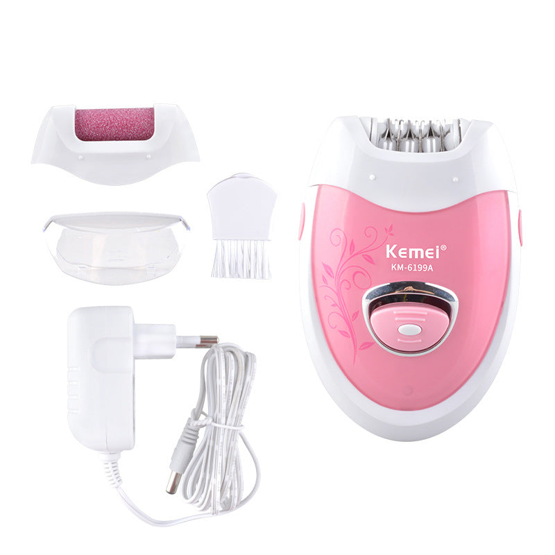 Women's Fashion Electric Hair Plucking Shaver Two In One
