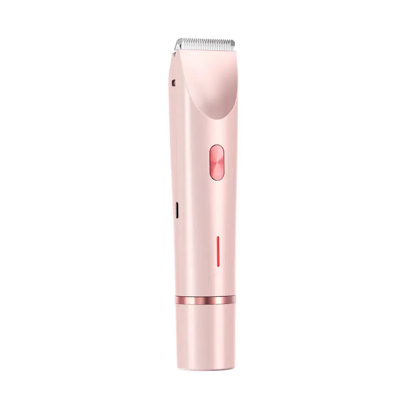 2 In 1 Hair Remover Women's Double Head Shaver Private Pubic Hair Trimmer Electric Razor Wet Dry Electric Body Hair Zayn