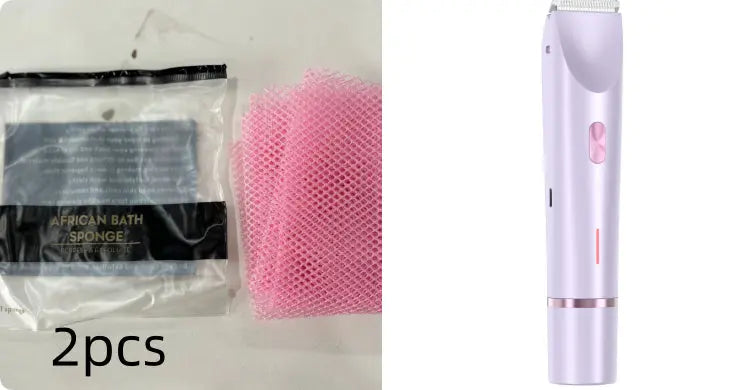 2 In 1 Hair Remover Women's Double Head Shaver Private Pubic Hair Trimmer Electric Razor Wet Dry Electric Body Hair Zayn