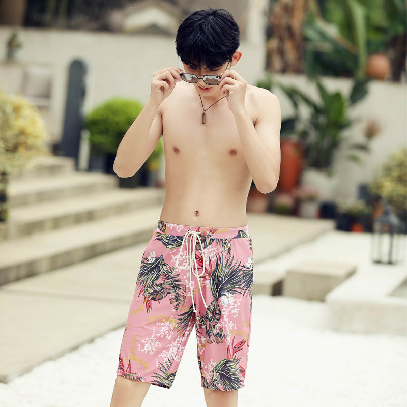 Fashion Sweet Couple Water Park Swimsuit